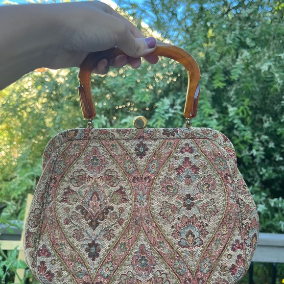Free People Rare vintage tapestry bag - Picture 1 of 4